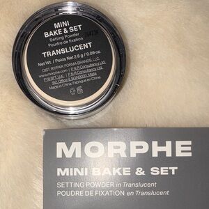 Bundle 2 for $15 Morphe Mini Bake & Set Translucent Setting Powder - Translucent